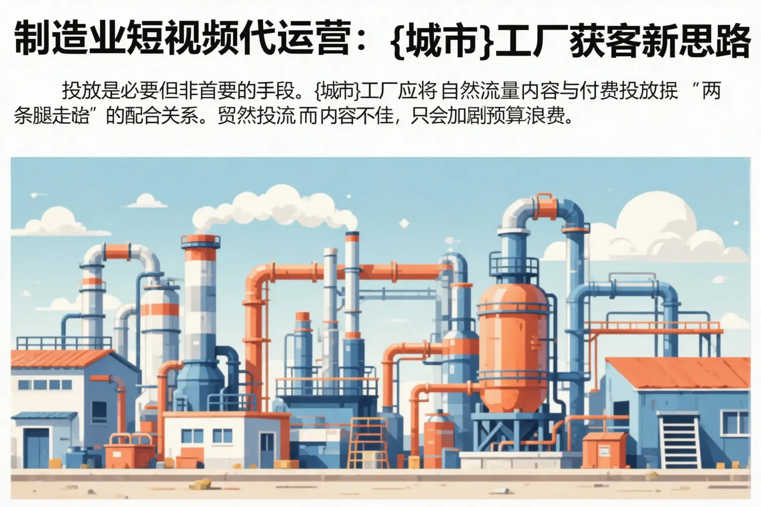 制造业短视频代运营：陈巴尔虎旗工厂获客新思路